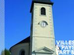 L'église et le temple de Voujeaucourt © Mona +