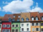 Façades colorées Montbéliard © OTPM2025