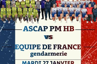 Match de Gala N2F vs Equipe de France Gendarmerie © Mona +