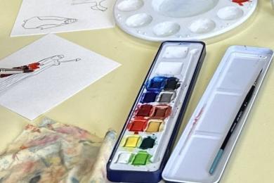 Atelier de dessin et d’aquarelle Mosaïques végétales ©  DR