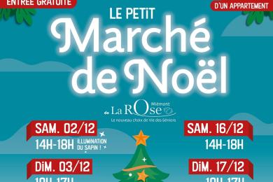 Le Petit Marché de Noël La Rose Miémont © La Rose Miémont