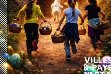 Chasse aux oeufs au fort du Mont-Bart © Mona +