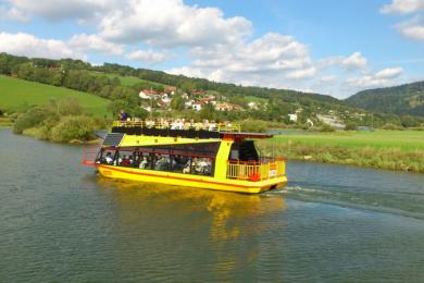 CROISIERE PROMENADE - VEDETTES PANORAMIQUES DU SAUT DU DOUBS_1 © Vedettes Panoramiques MICHEL