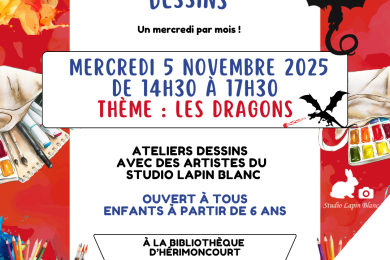 Ateliers dessins © Mairie Hérimoncourt