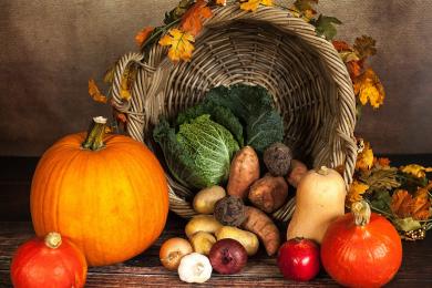 Légumes d'automnes © Pixabay