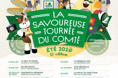 Affiche SavTourne╠üe26 - diffusion web © Comté