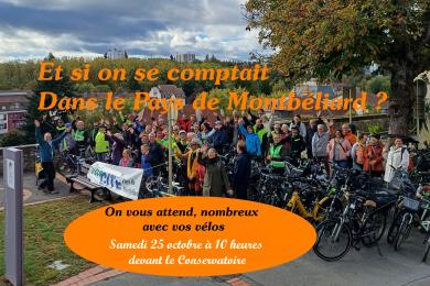 Cyclistes, et si on se comptait ? © Mona +