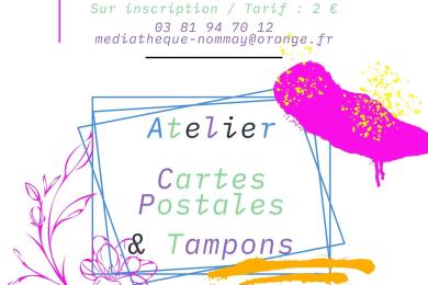 Affiche Atelier cartes postales - 1 © Librre de droit