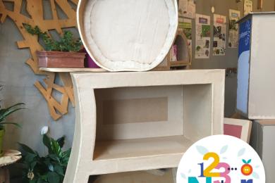 Stage Meubles en carton © Mona +