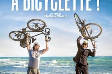 Projection en plein air du film A BICYCLETTE © Mona +