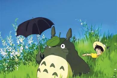 Projection en plein air du film MON VOISIN TOTORO © Mona +