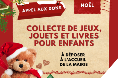 Collecte de jouets pour Noël © Mona +
