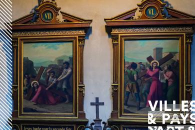Les peintures de l'Eglise St-Maimbœuf © Mona +