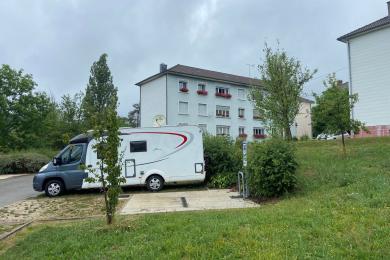 Aire de camping-car de Pont-de-Roide © Office de Tourisme du Pays de Montbéliard