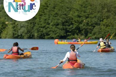 La savoureuse en canoë © Mona +