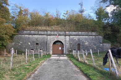 Entrée principale Fort Lachaux © Office de Tourisme du Pays de Montbéliard