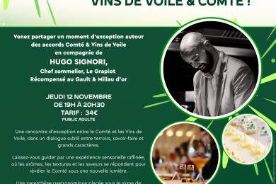 Soirée gourmande 12 novembre  © La Maison du Comté 