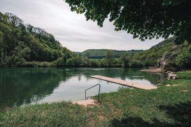 LA PLAGE DE PONT-DE-ROIDE VERMONDANS_1 © Teddy Verneuil / Pays de Montbéliard Tourisme