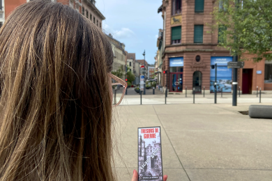 Escape Game outdoor urbain : Trésors de guerre » © Pays de Montbéliard Tourisme