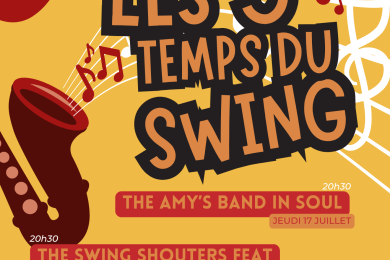 3 Temps du Swing 2025 Affiche © Mairie de Seloncourt