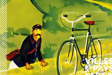 La tournée du facteur : la rétro-balade à vélo © Mona +
