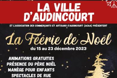 La Féérie de Noël © Ville d'Aundincourt
