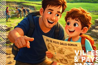 Sur la piste des Gallo-Romains © Mona +