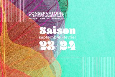Conservatoire-visuel Saison 2023-2024 © Pays de Montbéliard Agglomération