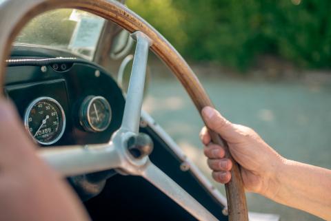 Balade en voiture ancienne