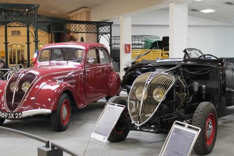 ©Pays de Montbéliard Tourisme Le musée de l'Aventure Peugeot